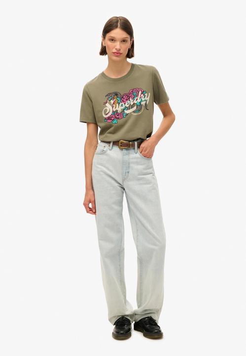 Image du produit Superdry t-shirt décontracté tattoo script (XS)