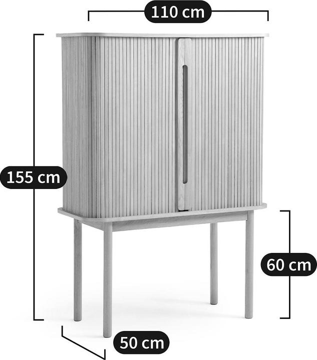 Image du produit La Redoute Interieurs Wapong (110 x 50 x 155 cm)