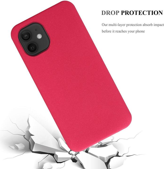 Productafbeelding Cadorabo TPU Frosted Cover (Apple iPhone 12, Realme 12 Pro+)