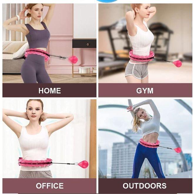 Actual product image Mu Sport Hula Series Hula Hoop (45 cm, 1250 g)