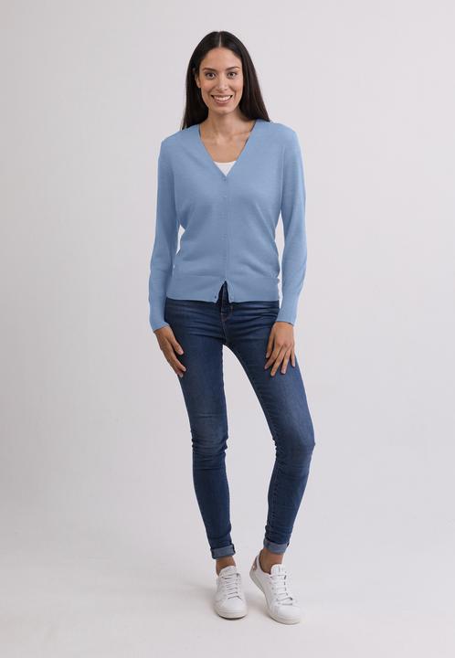 Actual product image Cash-Mere Kaschmir Cardigan V-Ausschnitt (XL)