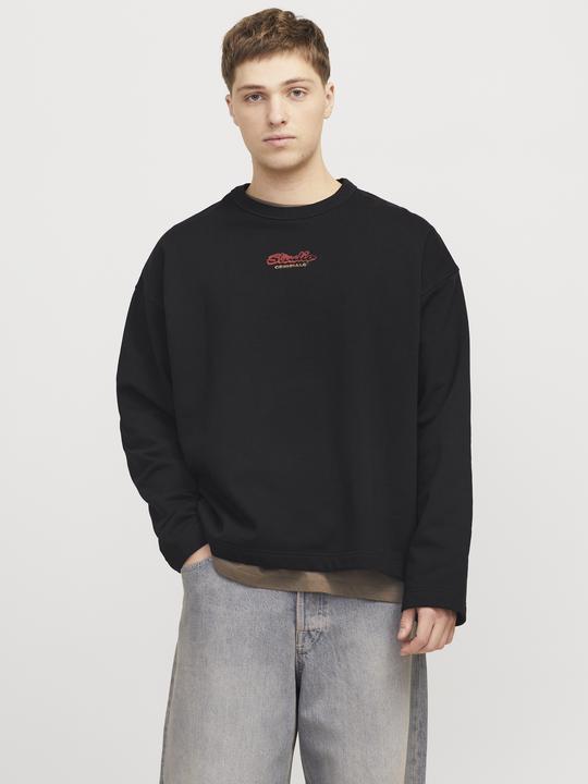 Actual product image Jack & Jones Jorretiro Back Sweat Crew Neck Se25 Ln (M)