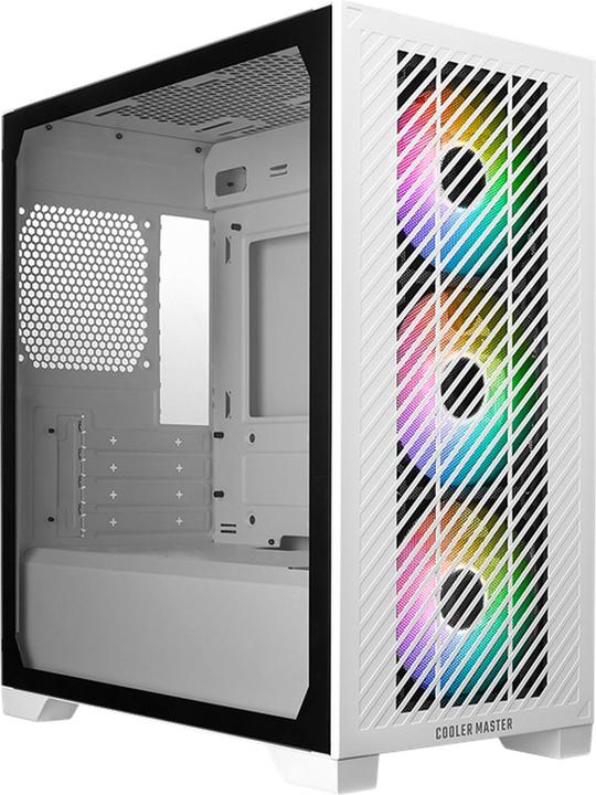 Actual product image Cooler Master Elite 301 White ARGB (ITX, mATX)