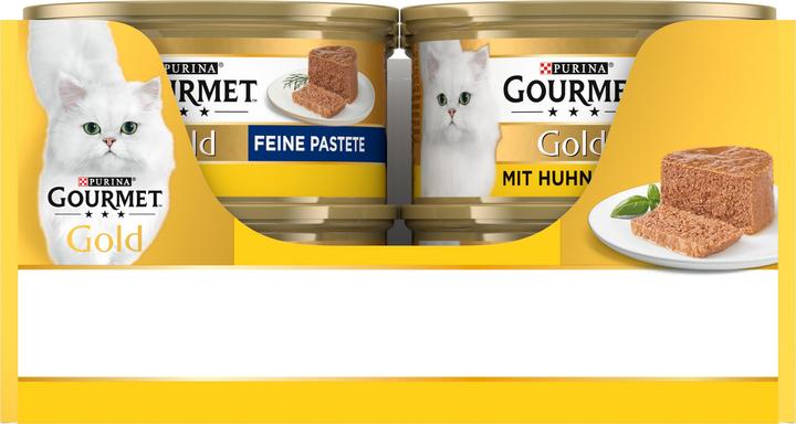 Produktbild Gourmet Gold Mousse Huhn Dose 85 g (Adult, 1 Stk., 85 g)
