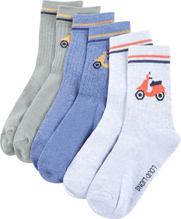 VidaXL Kindersocken 5 Paar EU 30-34,Material: 78 % Baumwolle. 20 (5er Pack, 30 - 34)