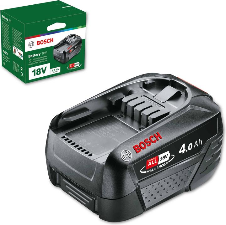 Produktbild Bosch Home & Garden Akkupack PBA 18V (1x4,0Ah) (18 V)