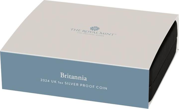 Immagine prodotto The Royal Mint Silber Britannia 1 oz PP - 2024 (999, 2024)