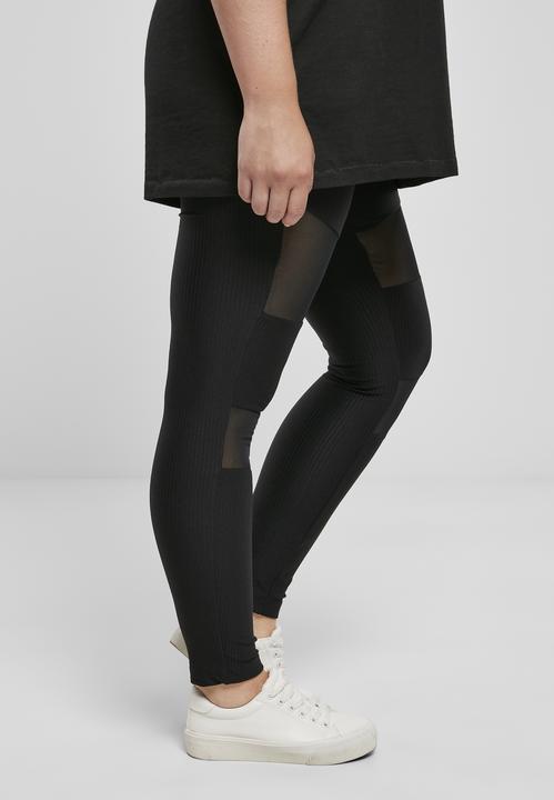 Produktbild Urban Classics Ladies Tech Mesh Rib Leggings (XXL)