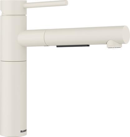 Blanco ALTA-S II | Edelstahl softweiss | Hochdruck | Mit herausziehbarem Schlauch | Rückflussverhinde