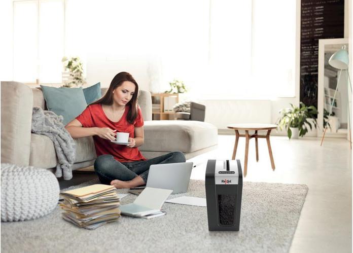 Actual product image Rexel SECURE X10-SL SLIMLINE WHISPER-SHRED™ - Shredder (Particle cut)