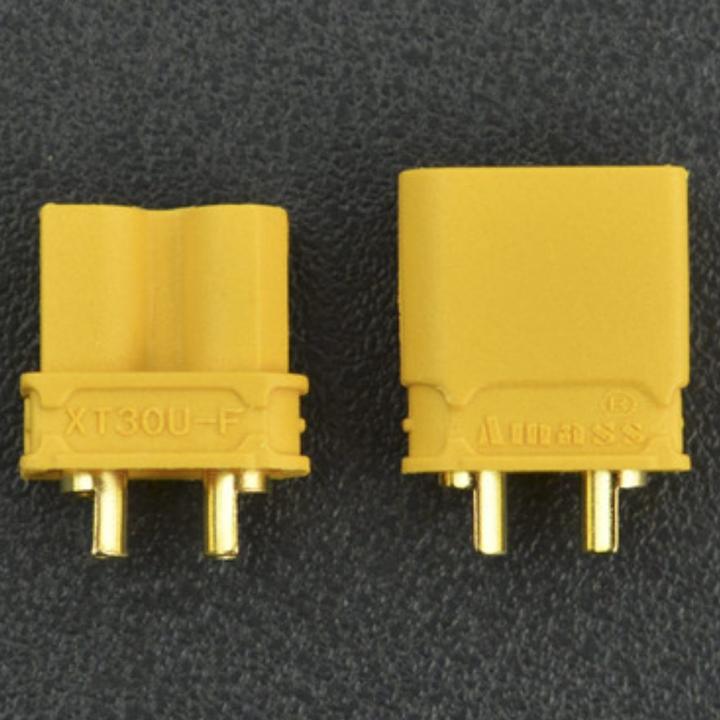 Image du produit DFRobot Connecteurs XT30 mâle et femelle (Fiches et connecteurs)