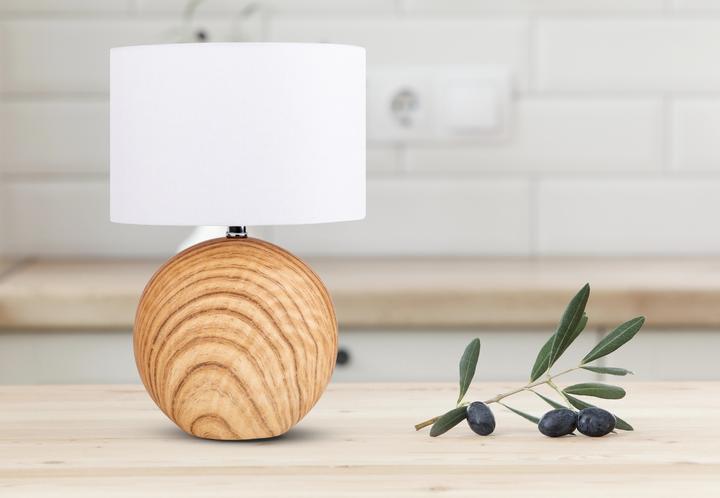 Productafbeelding Näve Keramische tafellamp "WOODY (E14)