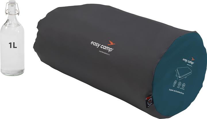 Actual product image Easy Camp Skylark Mat Double 5cm, Blue 300079 (blau, Modell 2025)