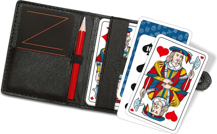 Produktbild Jasskarten mit französischen Motiven im Mini-Etui (Deutsch, Französisch)