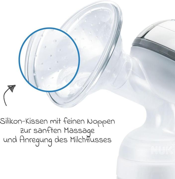 Actual product image NUK Milchpumpen Premium Still-Set Basic 7-tlg. - Handmilchpumpe