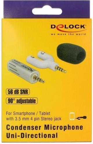 Immagine prodotto Delock Microfono a condensatore per smartphone