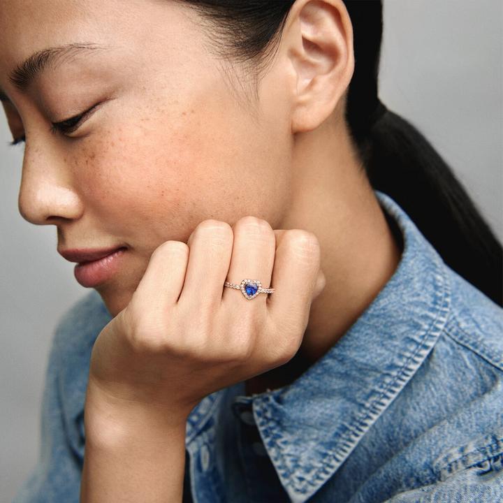 Produktbild Pandora Ring funkelndes Herz in (54, 925 Silber)