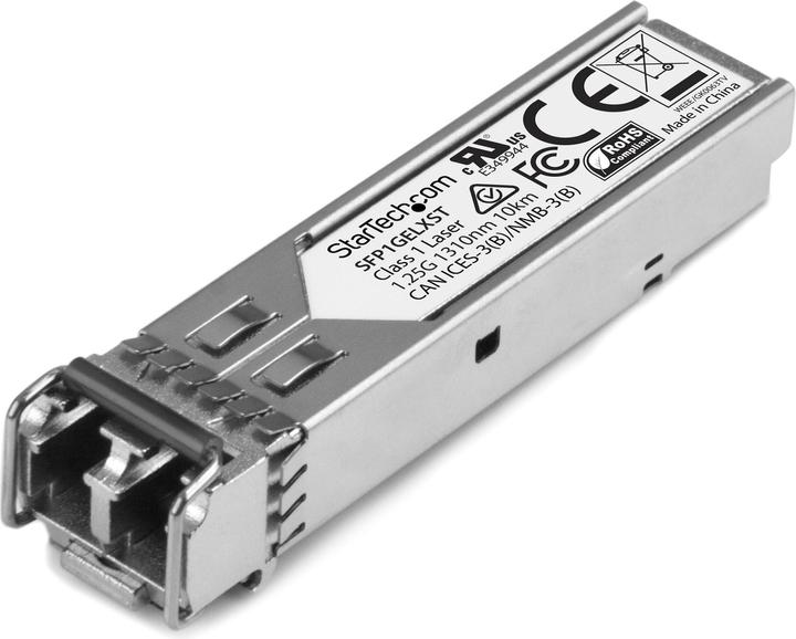 StarTech Juniper SFP-1GE-LX compatible SFP - Gigabit Fibre 1000Base-LX SFP Transceiver Module - SM LC -