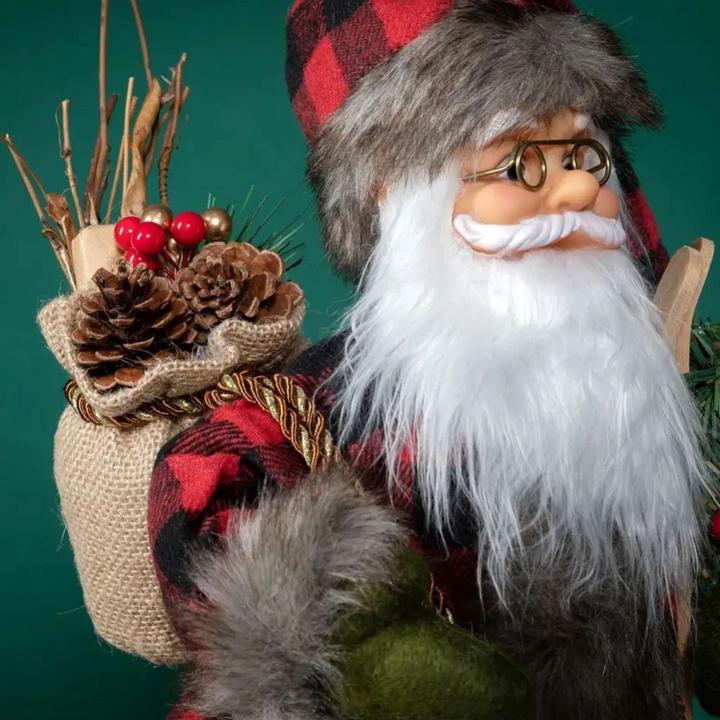 Actual product image DKD Home Decor Consumer electronics OEM SCANDINAVIAN SAINT CLAUS CHRISTMAS FIGURINE FOR CHRISTMAS PREMIUM 45CM (1 -part)