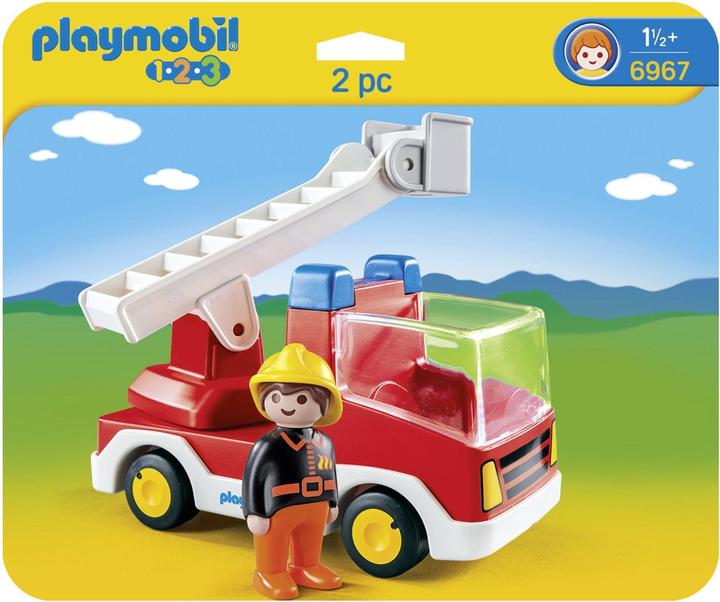 Image du produit Playmobil Véhicule de pompiers (6967, Playmobil 1.2.3)