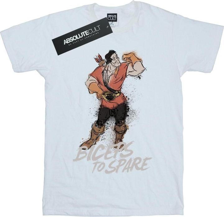 Produktbild Disney Beauty And The Beast Gaston Biceps To Spare TShirt (M)