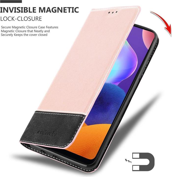 Produktbild Cadorabo X-Wallet Kunstlederkombi Hülle (Samsung Galaxy A31)