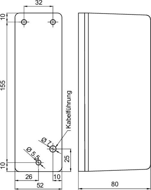 Actual product image MSL Door monitoring devices for exits EH Exit-Controller