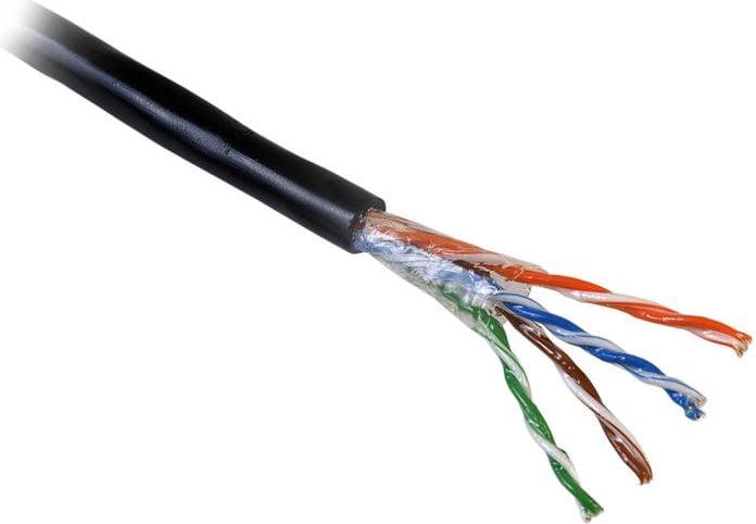 Seven network cable, UTP, Cat. 5, rugged outdoor, 305 m (0SEVLAN10191) (CAT5e, 305 m)