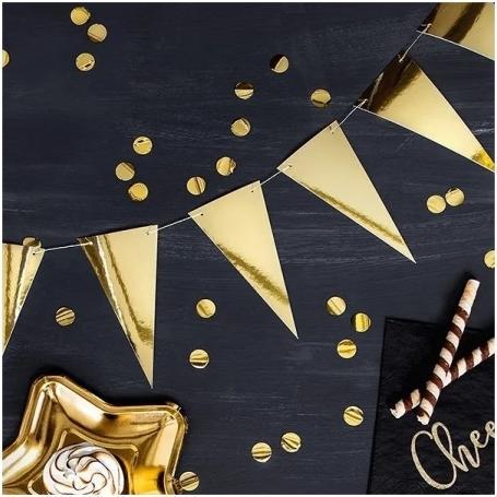 Image du produit Partydeco Fanion, or, 2,15 mètres
