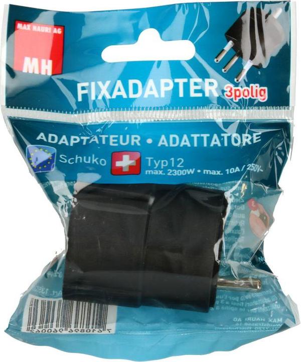 Image du produit Max Hauri Adaptateur fixe (Type 12, CEE 7/7)