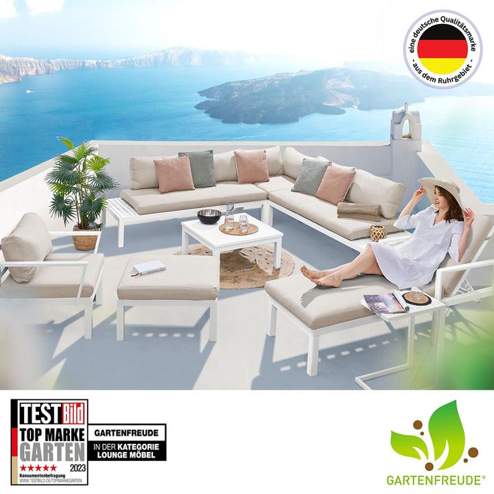 Image du produit Gartenfreude Fauteuil aluminium Ambience