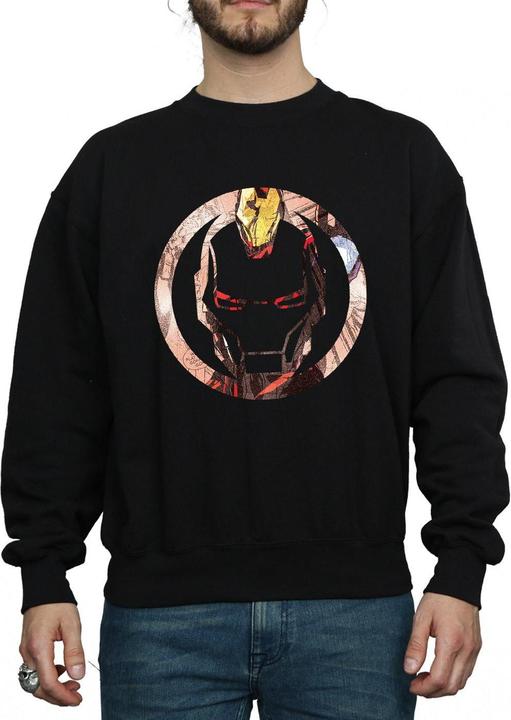 Immagine prodotto Iron Man Felpa Montage pour hommes (M)