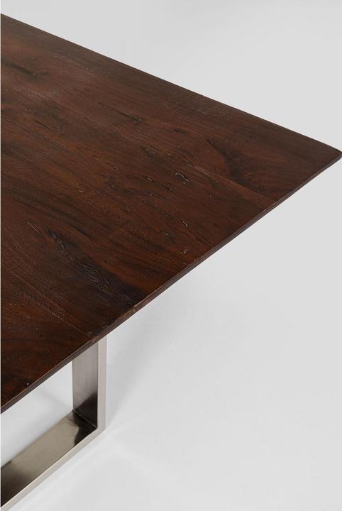 Produktbild Kare Design Tisch Symphony Walnut Chrom 180x90cm