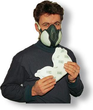 Immagine prodotto 3M Maschera spray per verniciatura 4255Livello di protezione A2P3 (A2P3)