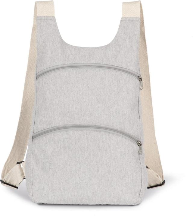 Produktbild Kimood Recycelter Motiv-Rucksack mit diebstahlsicherer Rückentasche