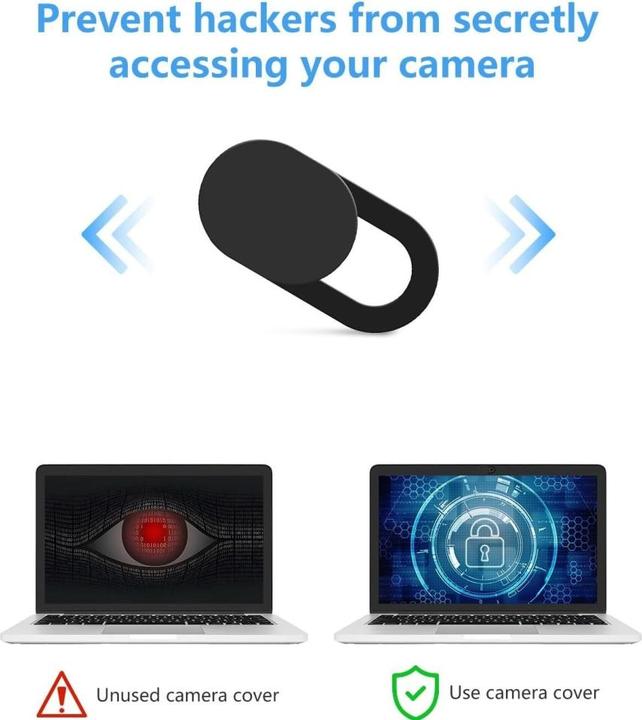 Productafbeelding PowerGuard Set van 3 Privacy Webcam Cover 0.6mm