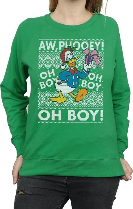 Produktbild Disney Donald Duck Christmas Fair Isle Sweatshirt (M)