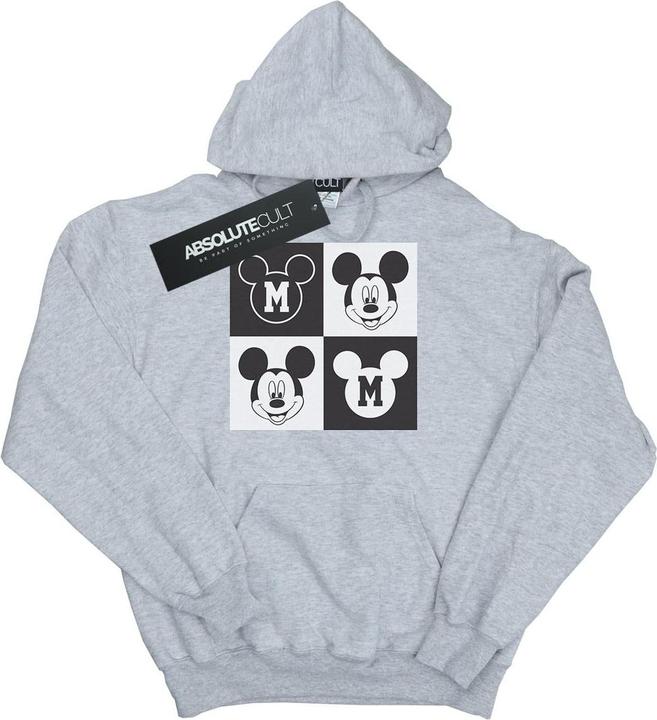 Disney Mickey Mouse Smiling Squares Kapuzenpullover
