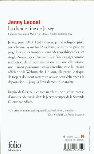Image du produit La clandestine de Jersey (Français, Lecoat Jenny, 2024)