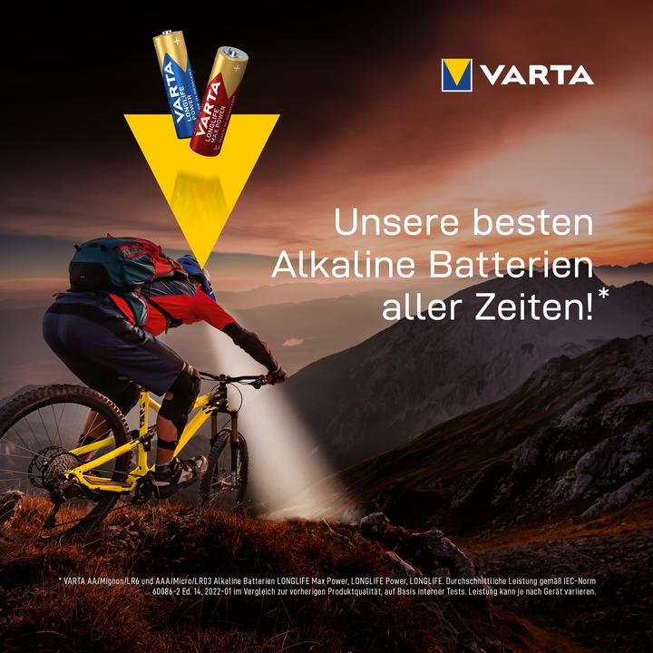 Produktbild Varta Longlife Power (12 Stk., AA, 2970 mAh)