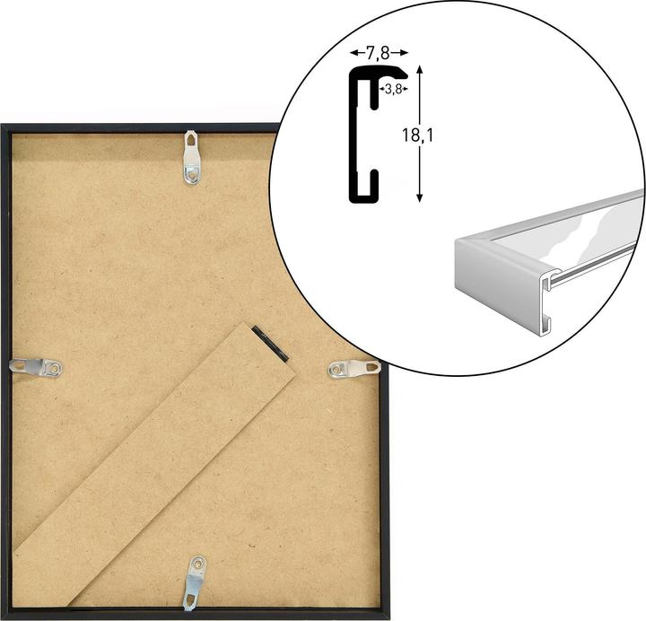 Productafbeelding Nielsen Fotolijst 51325 Accent Steel Grey 15x20 cm (15 x 20 cm)
