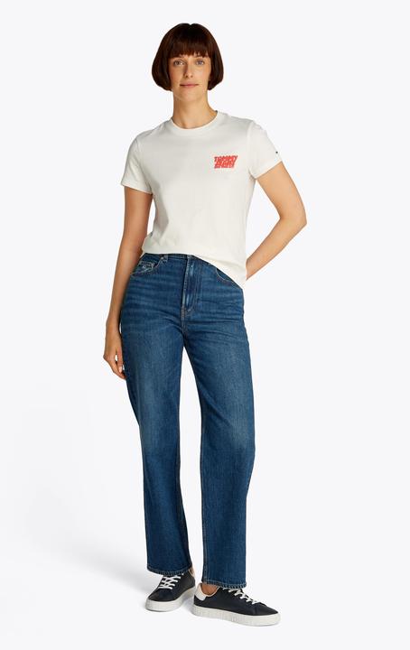 Actual product image Tommy Jeans Tjw Reg Tj Bubble Tee (L)