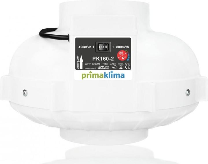 Produktbild Prima Klima Rohr-Ventilator PK160 / 2-Stufen