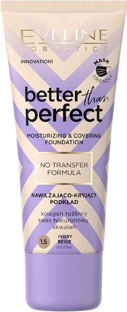 Produktbild Eveline Better Than Perfect Moisturizing And Covering Face Foundation 1.5 30Ml (Ivory Beige)