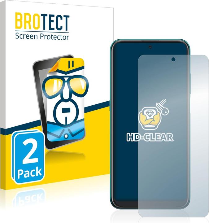 Actual product image BROTECT Screen Protector Clear (2 Piece, Nokia X20)