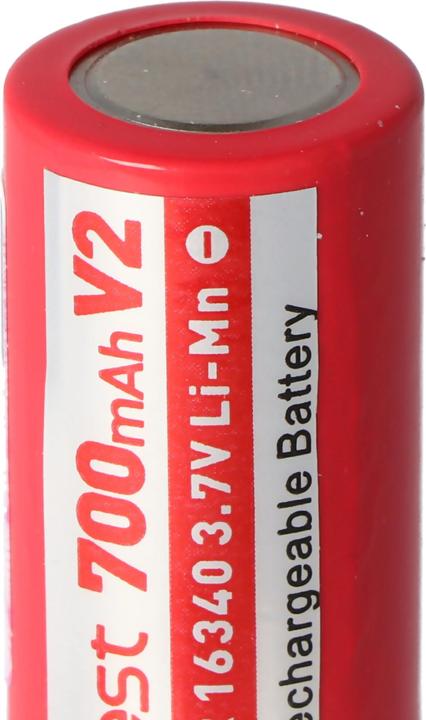 Immagine prodotto Efest Batteria IMR 16340 V2 (polo positivo sollevato) (16340, 700 mAh)