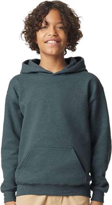 Actual product image Gildan Childrens/Kids Fleece Midweight Hoodie (L)
