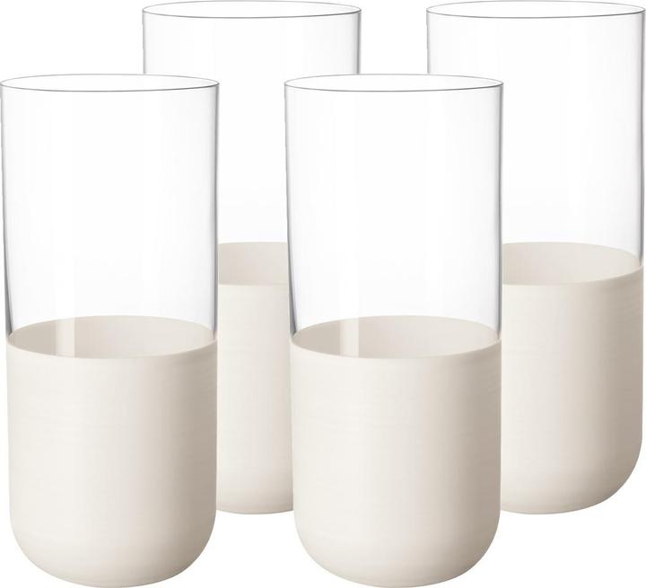 Produktbild Villeroy & Boch Longdrink-Glas, Set 4tlg. Manufacture Rock blanc (0.30 l, 4 x)