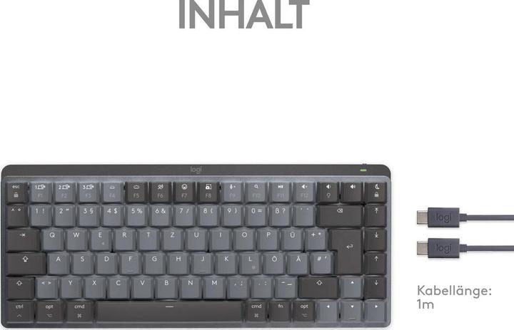 Immagine prodotto Logitech MX Mechanical Mini for Mac (CH, Senza fili)