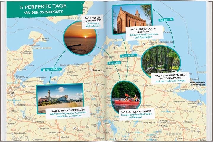Produktbild OUTDOOR GUIDE Reiseführer Ostseeküste Mecklenburg-Vorpommern